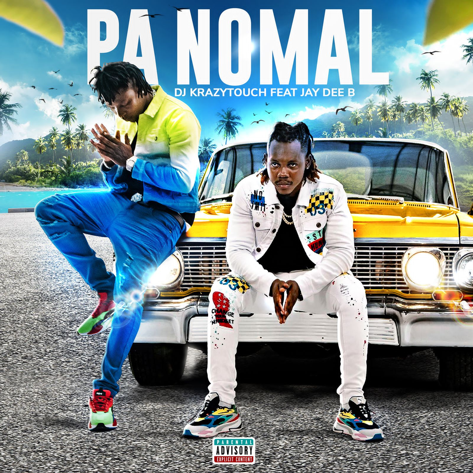 Peut-etre l'image de : Pa nomal - Dj Krazytouch ft Jay dee B